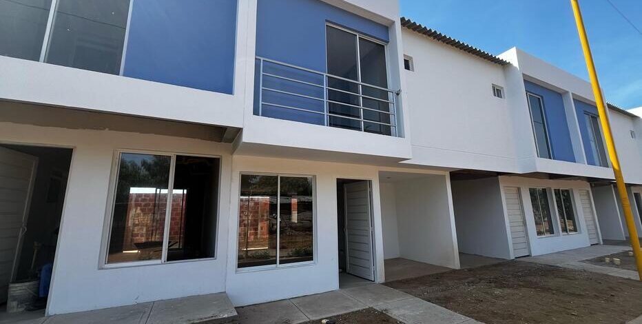 Casa en construcción dentro de la Urbanización Villa Laura, de la Constructora Gym Ingenieros Constructores.