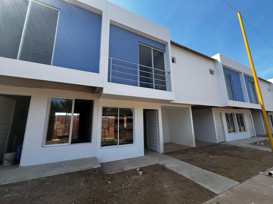 Casa en construcción dentro de la Urbanización Villa Laura, de la Constructora Gym Ingenieros Constructores.